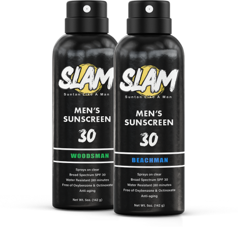 Mens Sunblock Bundle Pack SPF 30- BeachMan & WoodsMan