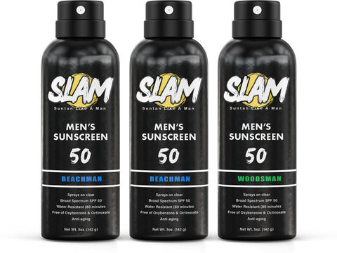 Trio Men's Fragrance Sunscreen Pack SPF 50