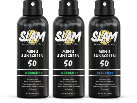 Trio Men's Fragrance Sunscreen Pack SPF 50