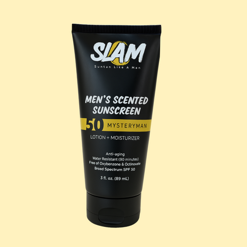 SLAM MysteryMan Sunscreen Lotion